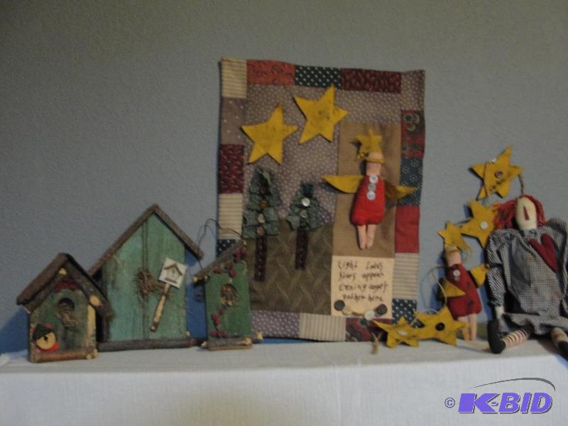 Angels and Bird Houses