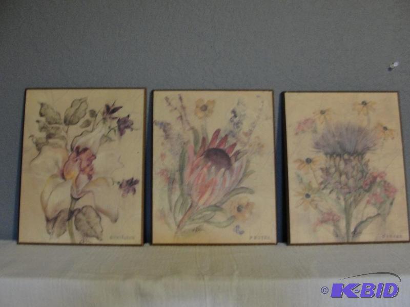 3 Picture Flower Grouping