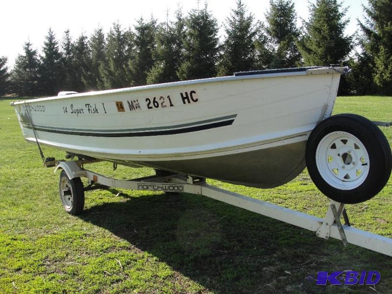 1997 Northwood 14' Super Fish Boat and Trailer | Wheels -n-Deals May #2 ...