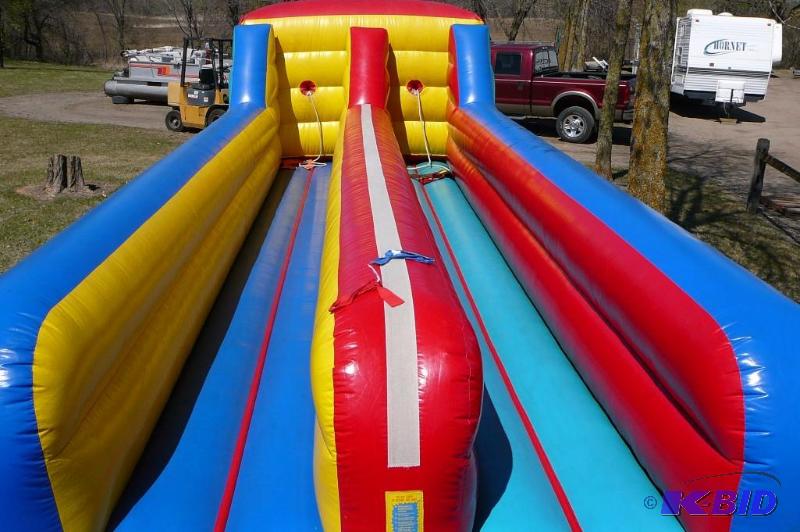 2 Lane Bungee Run Inflatable&nbsp NO BLOWERS...