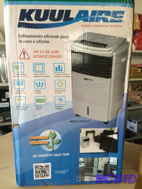 Brand new KuulAire Portable Evaporative Cooling Unit, 250-CFM, 26-Inch retail $149.99