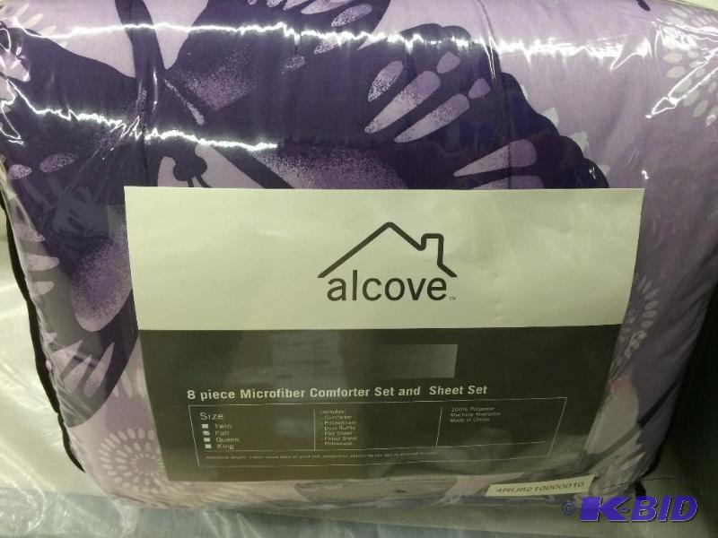 8 piece full bed set