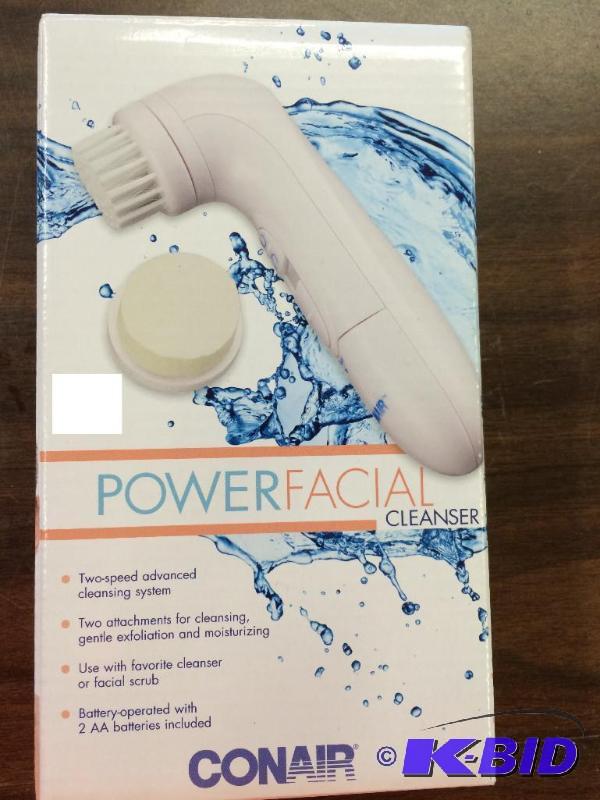 new power facial scrubbing brush