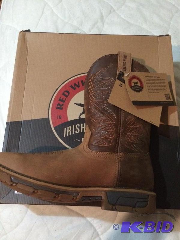 Brand new Irish Setter Work Mens 83913 Marshall 11 Inch Work Boot size 8 retail $169