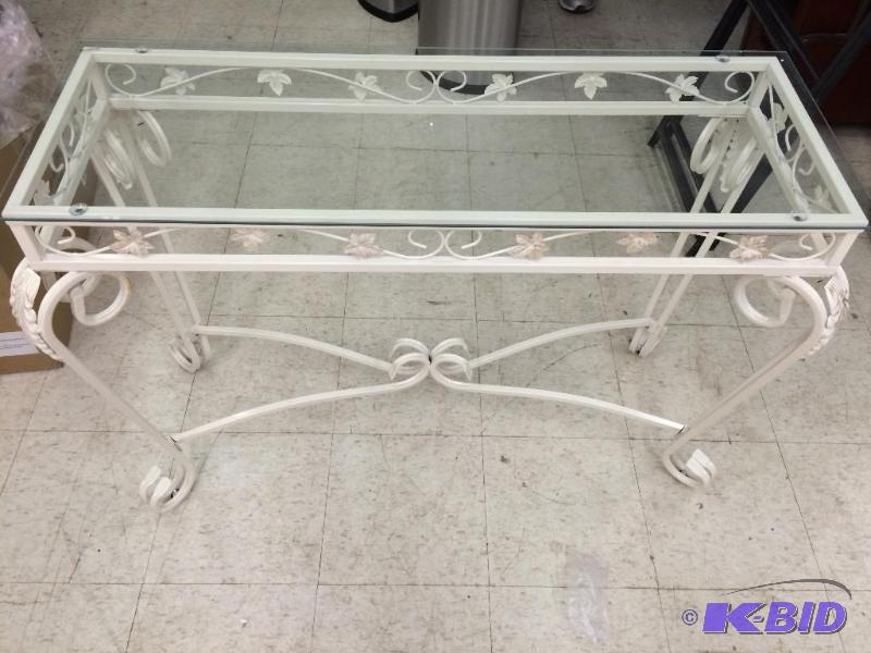 new glass table