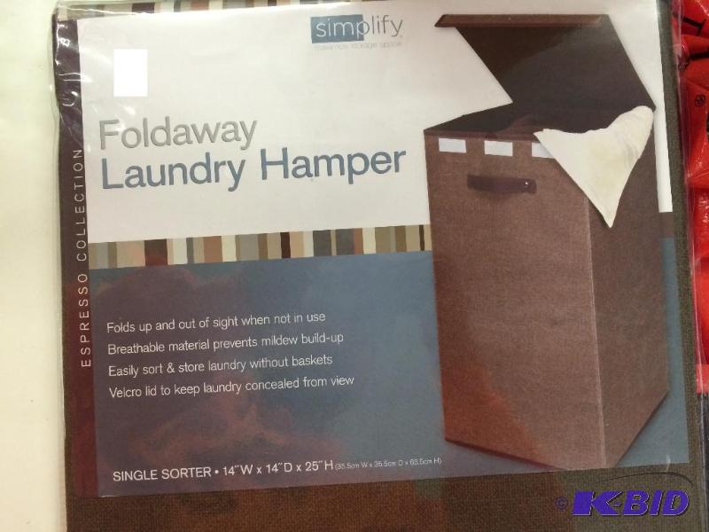 foldaway laundry hamper