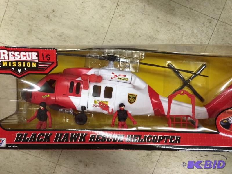 rescue misson black hawk toy