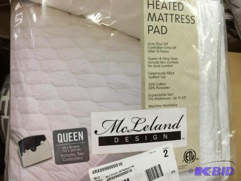 queen heated mattress pad Brand new