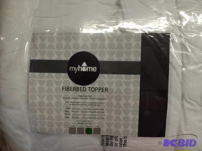 my home fiber topper bed queen