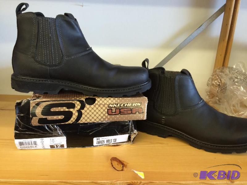 skechers size 12 mens boot
