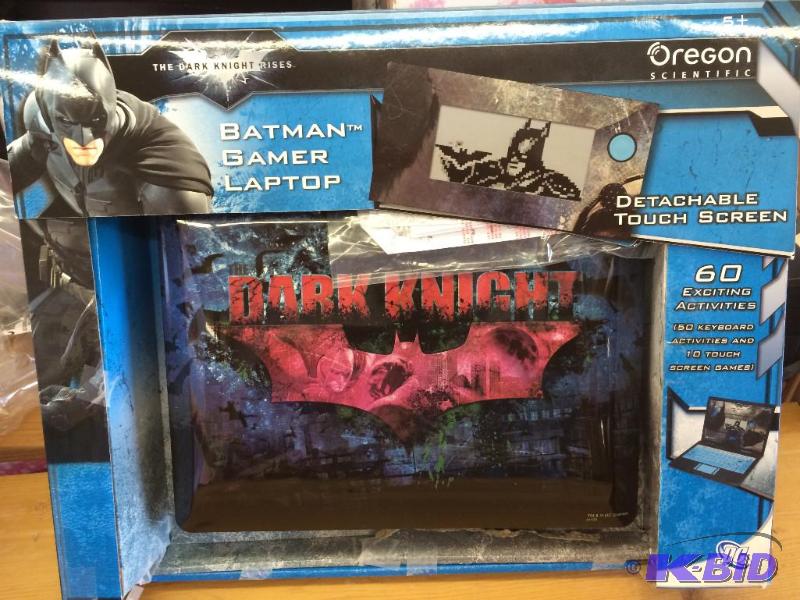 kids batman gamer laptop