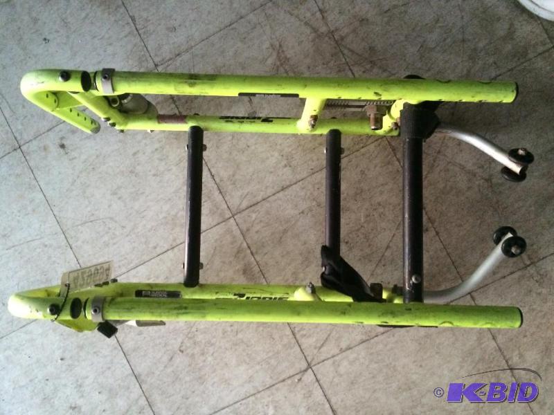 aluminum kids wheel chair frame  needs some tlc