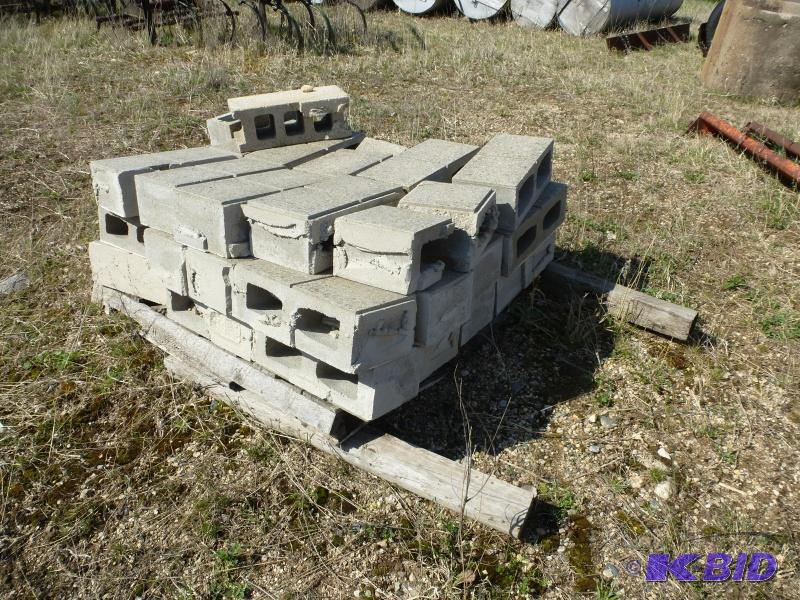 Cement blocks approximately 30 blocks 8&quot...