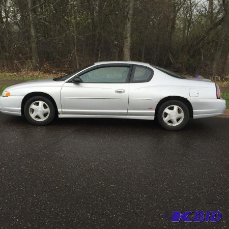 Year 2000  Make Chevrolet  Model Monte Car...
