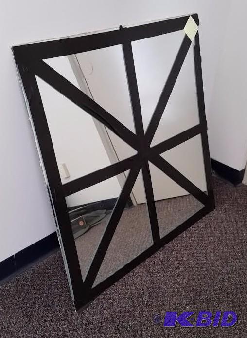 lot 24 image: Large Wall Mirror 36 x36 Mirror