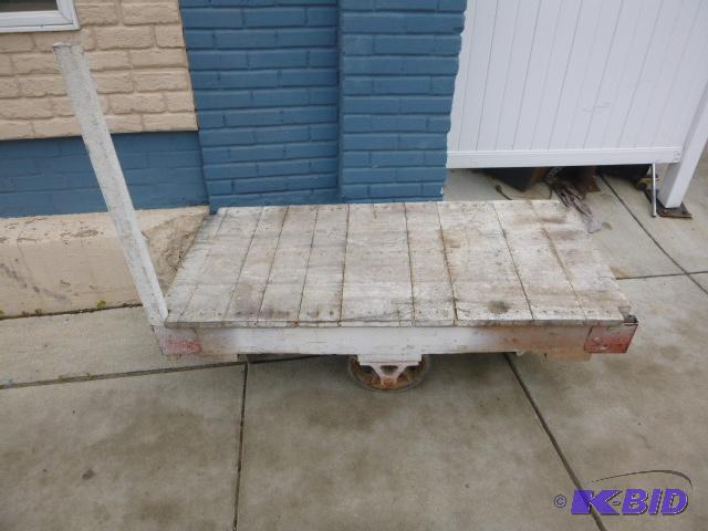 lot 141 image: Warehouse Cart 24" X 57"...