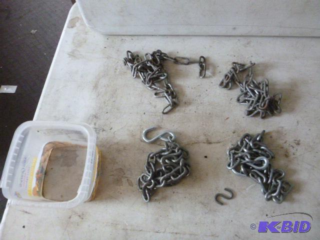lot 153 image: Miscellaneous Chains...
