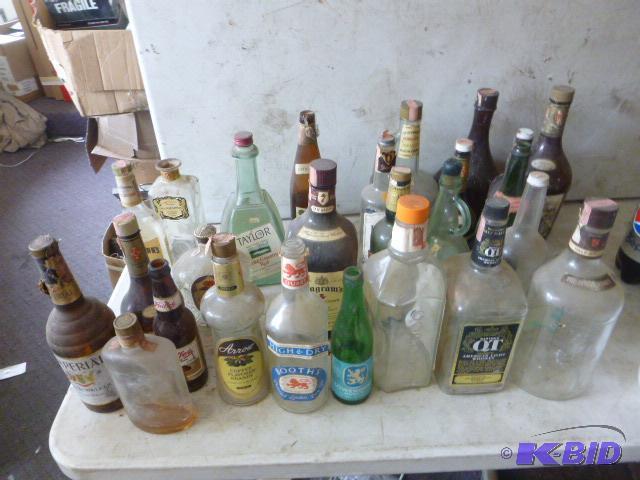 lot 170 image: Lot of Miscellaneous Bottles ...