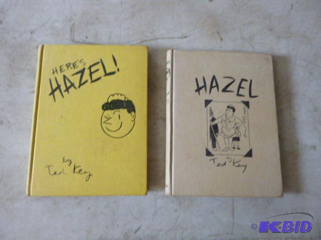 lot 194 image: 2 Hazel Cartoon Books by Ted Key...