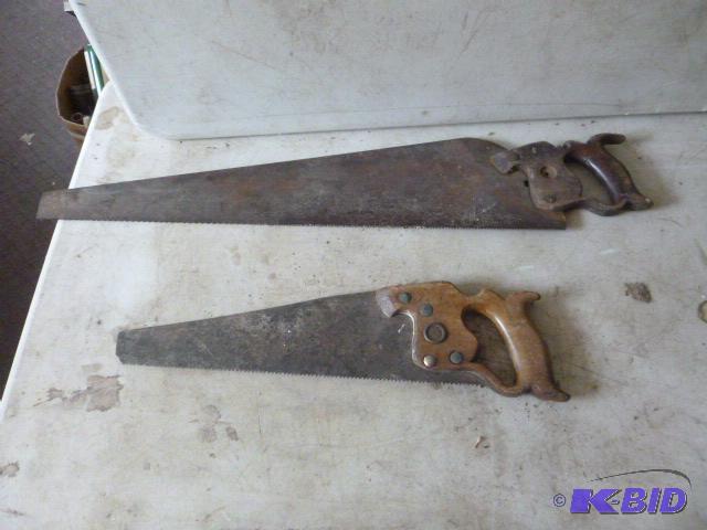 lot 199 image: 2 Hand Saws...