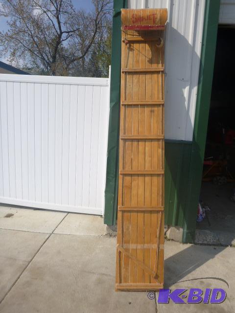 lot 5 image: 8 Sno-Jet Toboggan One board need to be re-g...