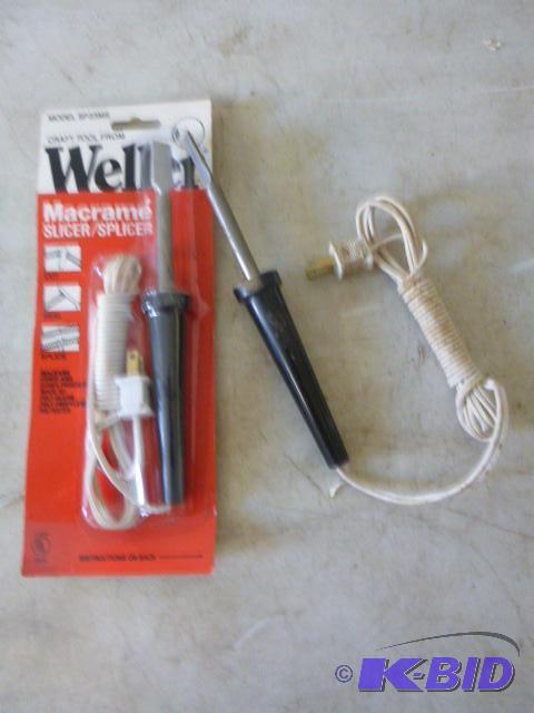 lot 62 image: 2 Weller Macrame SlicerSplicer Model Sp23ms...