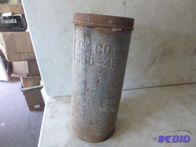 lot 81 image: Vintage Can 22" high....