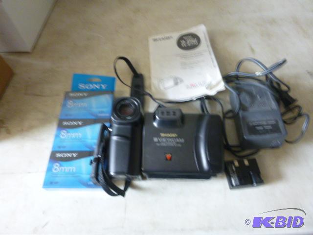lot 99 image: Sharp ViewCam&nbsp8mm Camcorder Model VLE66U...