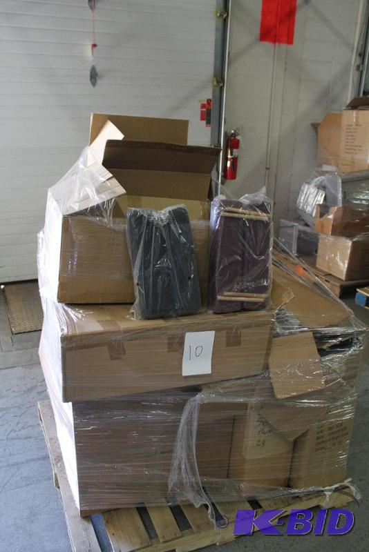 lot 10 image: Pallet of NEW Side arm extenders for massage ...