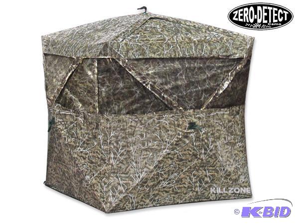 lot 23 image: KillZone 360 Hub style hunting blind. Custome...