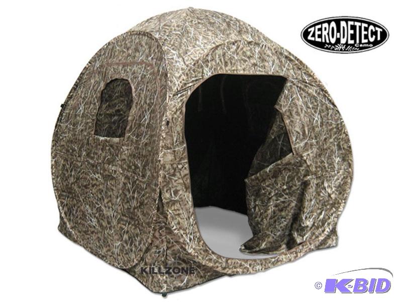 lot 34 image: KillZone Turret ground blind. Spring steel co...