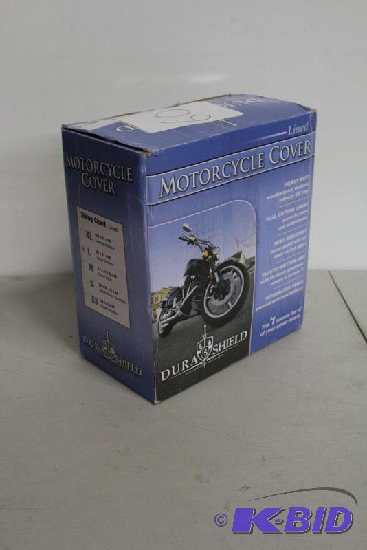 lot 60 image: DuraShield Deluxe Lined motorcycle Cover. Uni...