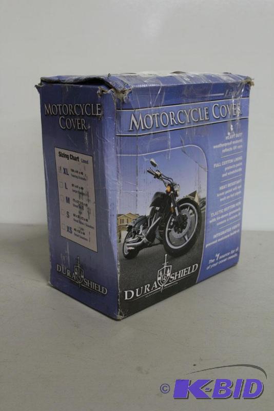 lot 61 image: DuraShield Deluxe Lined motorcycle Cover. Uni...
