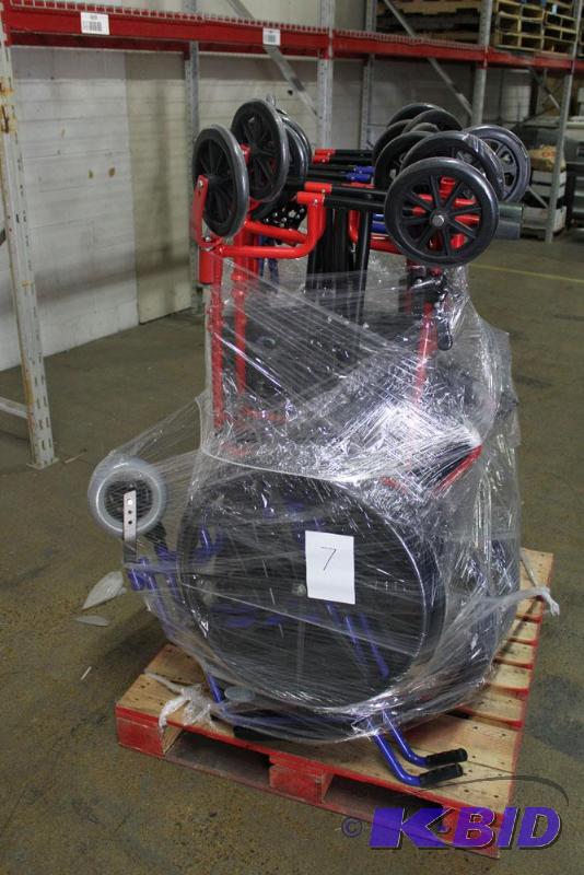 lot 7 image: Mixed pallet of (8) Roll Mobility Wheelchairs...