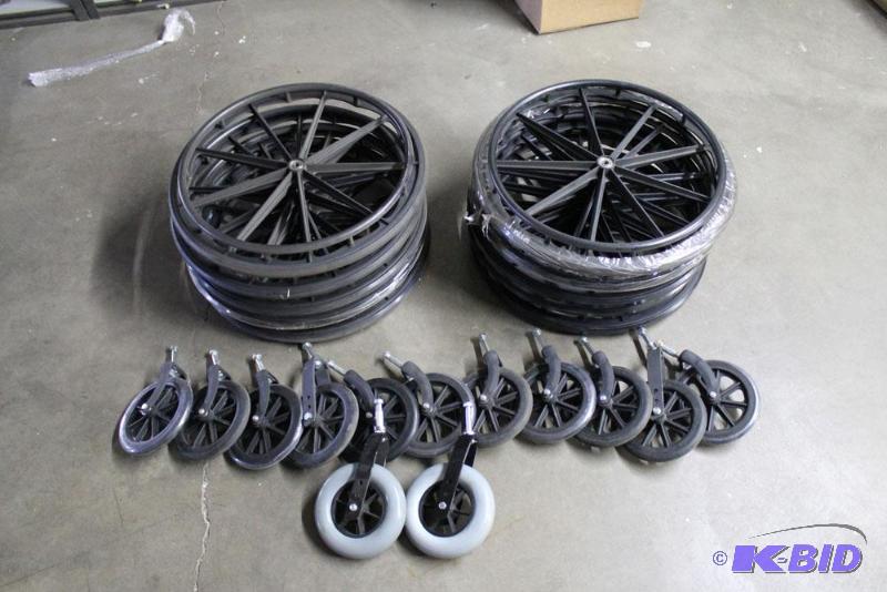 lot 8 image: Mixed lot of (10) NEW 24" Rear wheelchai...