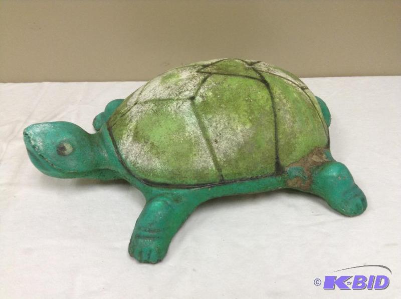 lot 106 image: Turtle Garden Statue