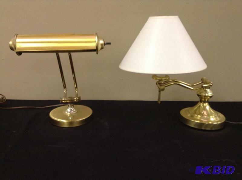 lot 108 image: 2 Desk Lamps