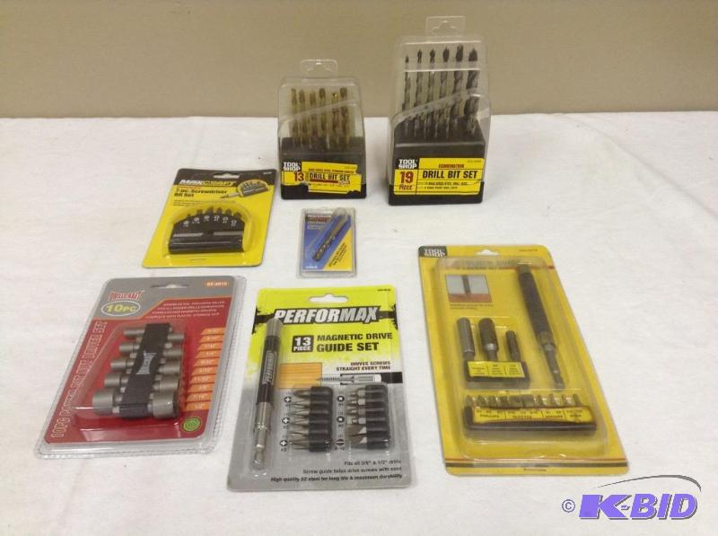 lot 115 image: Collection of Screw & Drill Bits