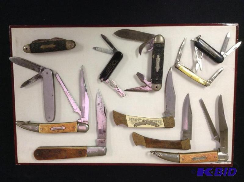 lot 119 image: Collection of Folding Knives