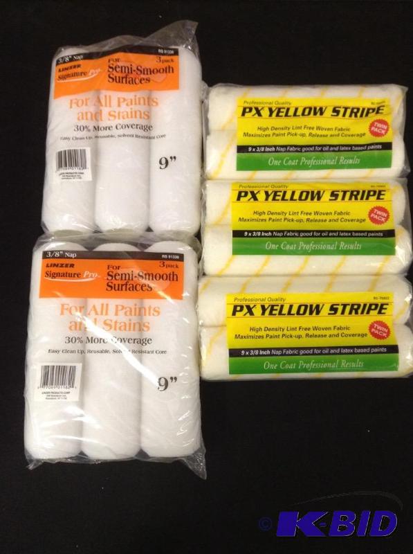 lot 122 image: 38 Nap Paint Rollers
