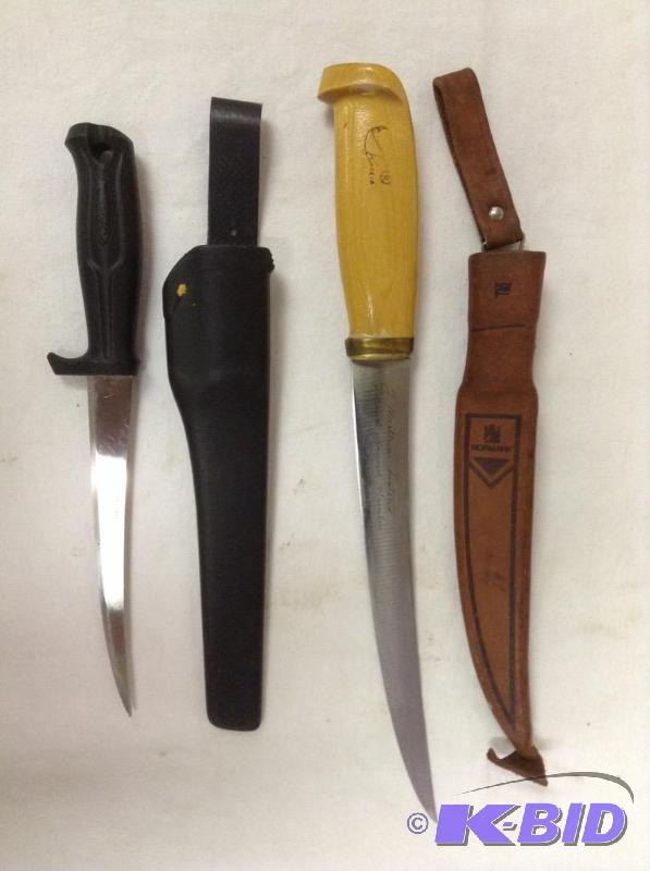 lot 129 image: Rapala & Normark Fishing Filet Knives