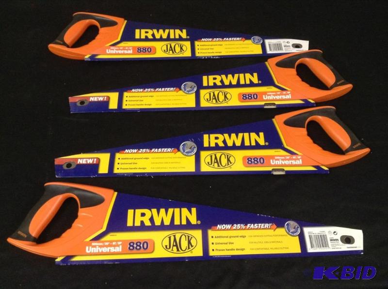 lot 132 image: 4 Irwin 880 Jack Hand Saws