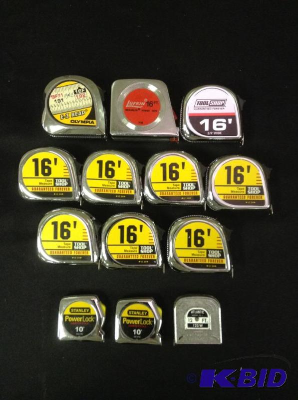 lot 137 image: Assortment of Tape Measures
