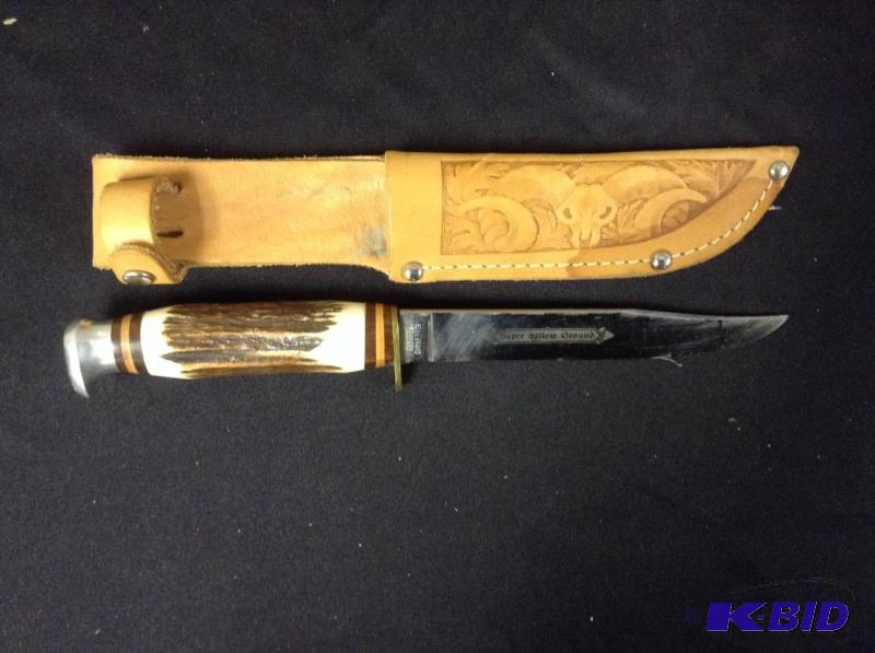 lot 138 image: Solingen Germany Hunting Knife & Sheath