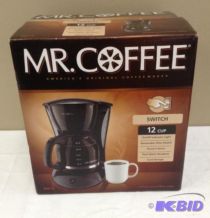 lot 3 image: Mr. Coffee Machine