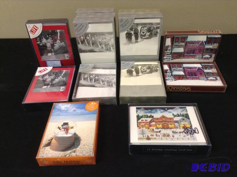 lot 46 image: Boxes of Holiday Greeting Cards