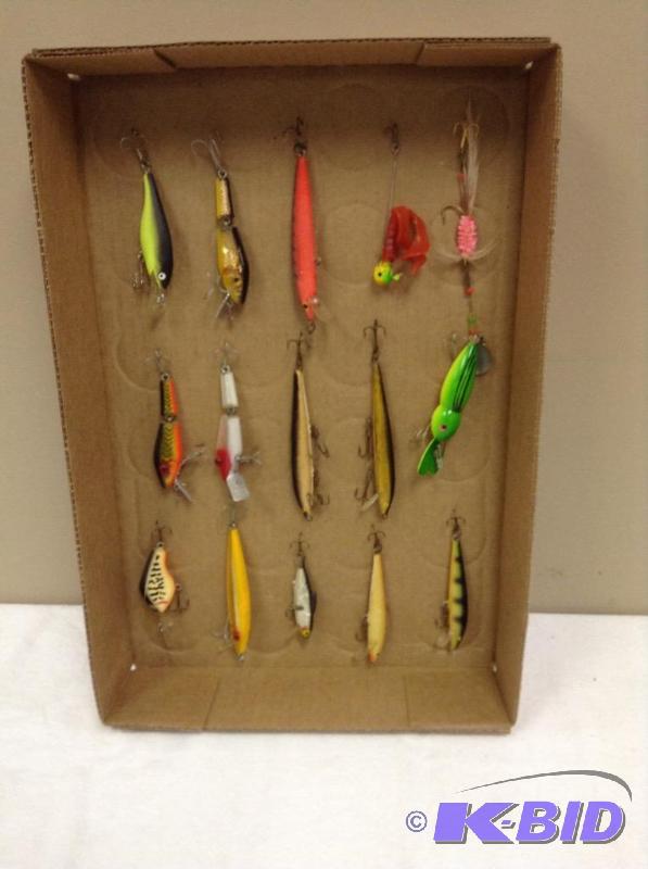 lot 65 image: Collection of Fishing Lures