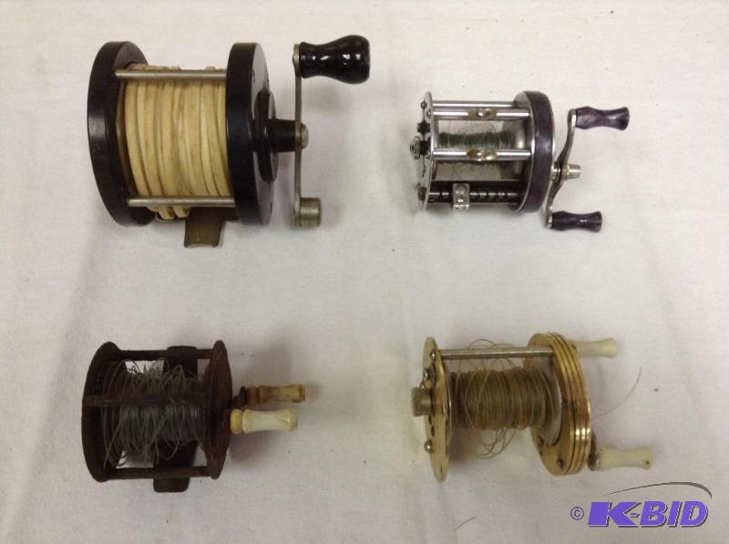 lot 68 image: Grouping of 4 Fishing Reels