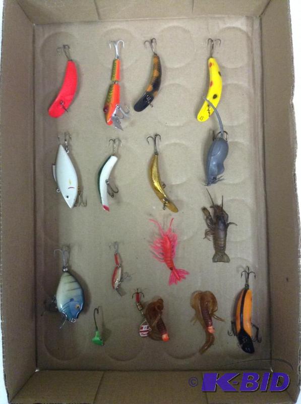 lot 69 image: Collection of Fishing Lures