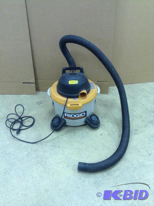 lot 91 image: Ridgid Wet Dry Vac